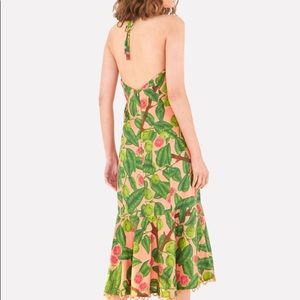 FARM RIO - Guava MIDI Dress (Size:S, Never Been Work!)